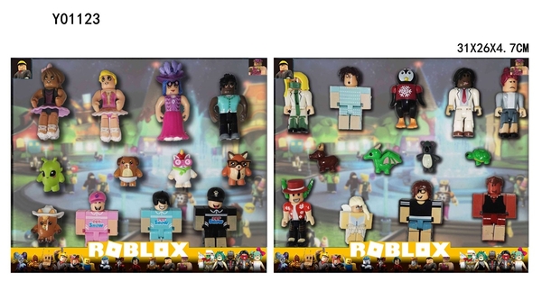 Y01123  HỘP RÁP ROBO ROBLOX 12C + 13C ĐỦ MẪU