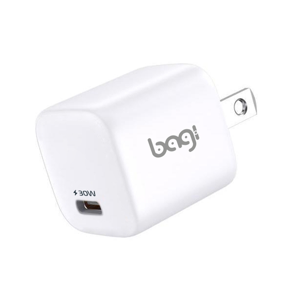 Củ sạc nhanh Bagi 1 cổng PD công nghệ GaN PD30n