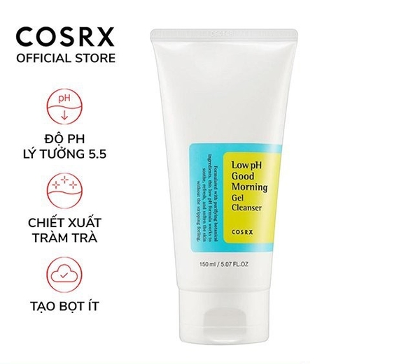 Sữa Rửa Mặt Dạng Gel  Cosrx Low pH Good Morning Gel Cleanser