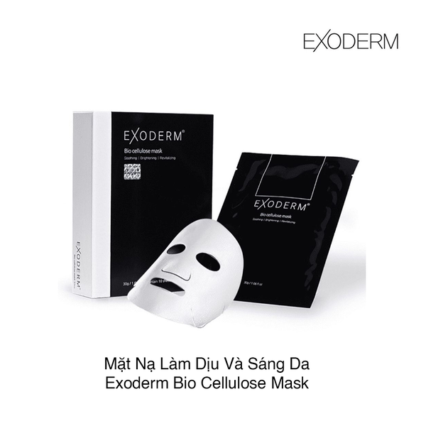 Mặt Nạ làm Dịu Và Sáng Da Exoderm Bio Cellulose Mask