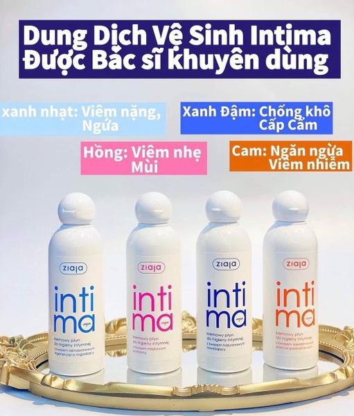 Dung Dịch Vệ Sinh Phụ Nữ Intima Ziaja 200ml