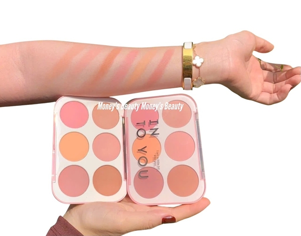 Bảng Má Hồng Into You Six-Color Blush Palette