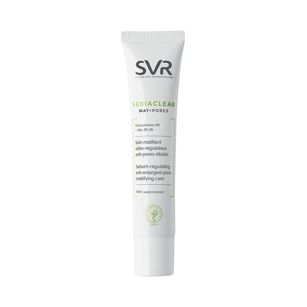 Kem Dưỡng Cải Thiện Mụn , Thông Thoáng Lỗ Chân Lông SVR Sebiaclear Mat + Pores