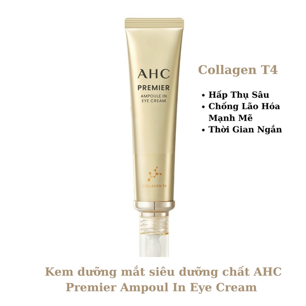 Kem Dưỡng Mắt AHC Age Defense Real Eye Cream For Face