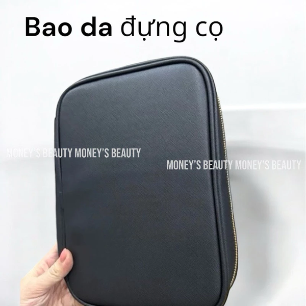 Ví Bao Da Đựng Cọ Khoá Vàng Cao Cấp