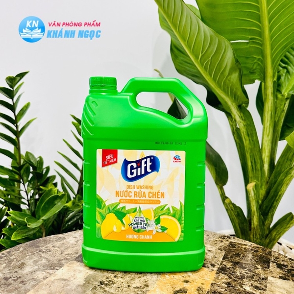 Nước rửa chén Gift 3.8kg - vppkhanhngoc