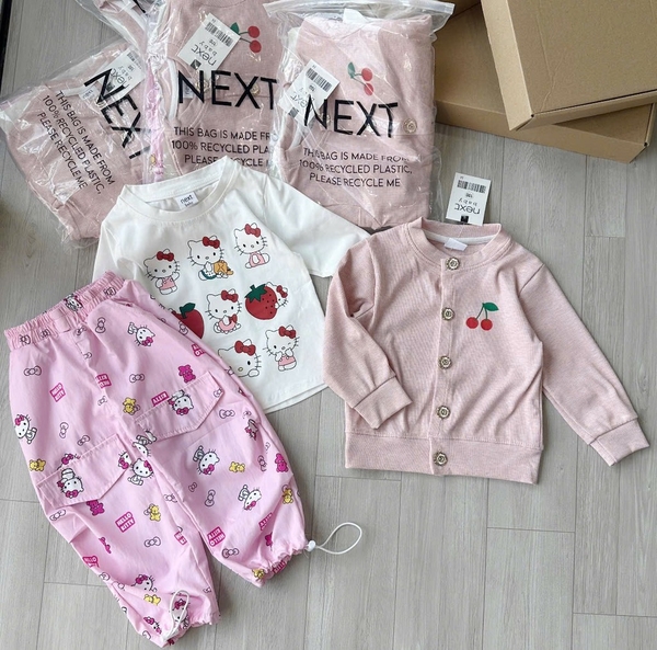 SET 3 MÓN DÀI HELLO KITTY BÉ GÁI SẴN (SALE 109k)