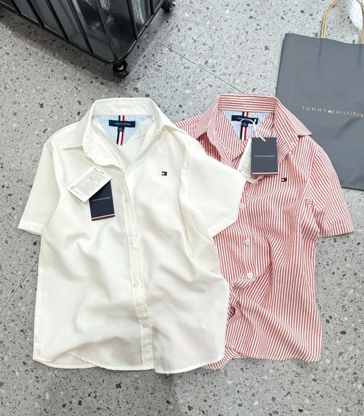 ÁO SƠ MI TUỒN TOMMY 2 MÀU NỮ (TĂNG GIÁ) SẴN