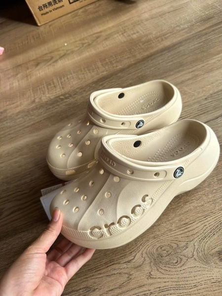 GIÀY DÉP - DÉP CROCS BAYA PLATFORM CLOG