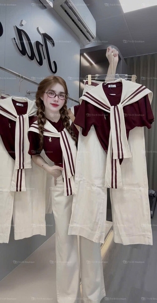 SET 3 CHI TIẾT ÁO JIEANS KHĂN NỮ