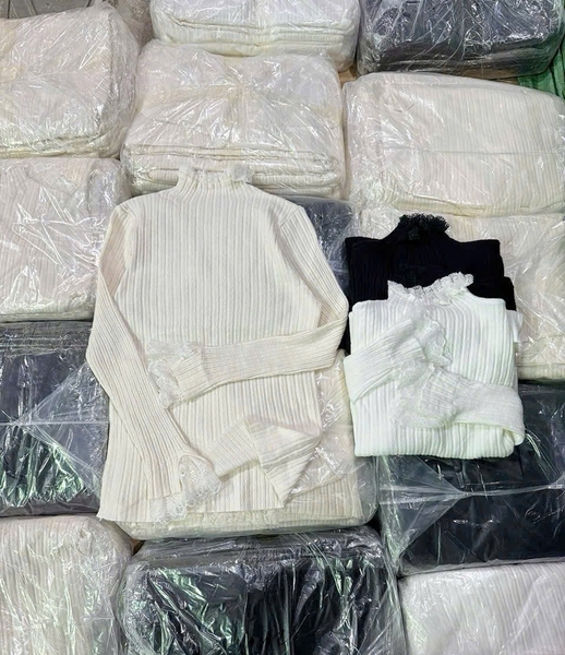 ÁO LEN ĐÁP REN 3 MÀU NỮ THU ĐÔNG