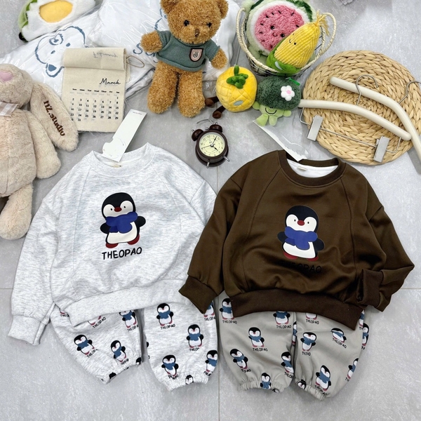 BỘ NỈ CHIM CÁNH CỤT BÉ TRAI