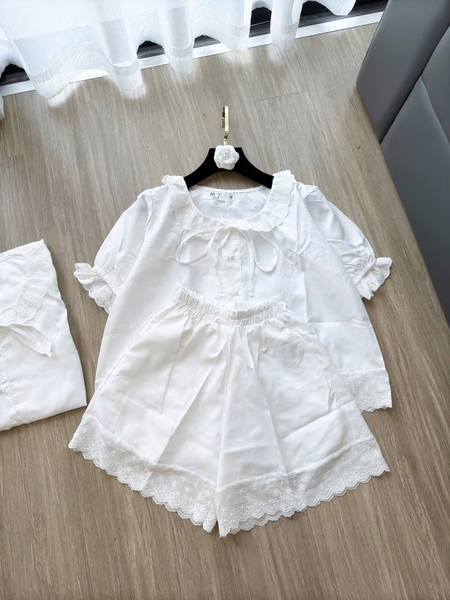 BỘ NGỦ BÈO REN TIỂU THƯ NỮ SẴN