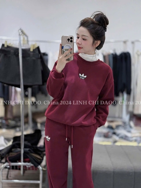 SET DAS LÓT LÔNG NỈ NHUNG NỮ THU ĐÔNG SẴN( SALE 150k)