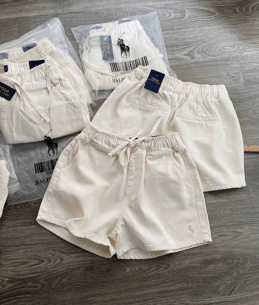 QUẦN SHORT BÒ NỮ CHUN THÊU NGỰA SẴN