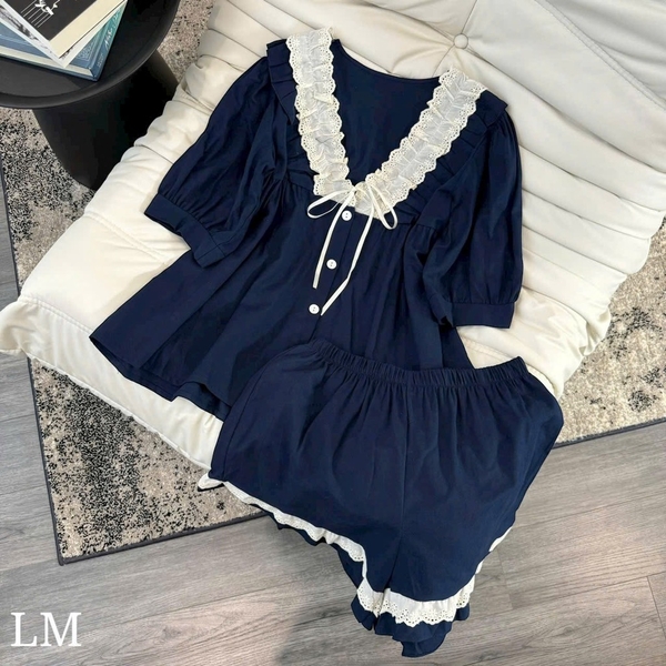 BỘ XANH THAN VIỀN BÈO NỮ SẴN