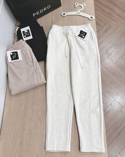 QUẦN BAGGY TĂM THỎ LÓT LÔNG NỮ THU ĐÔNG (TĂNG GIÁ) SẴN(Xả 69k)