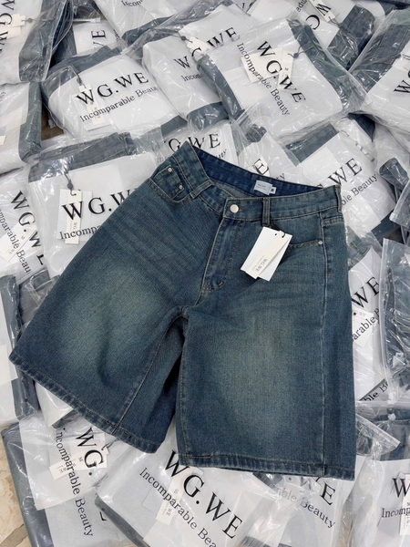 QUẦN NGỐ JEAN NỮ XANH WG