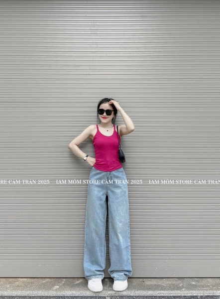 QUẦN JEAN NỮ SUÔNG TRƠN 2 MÀU SẴN