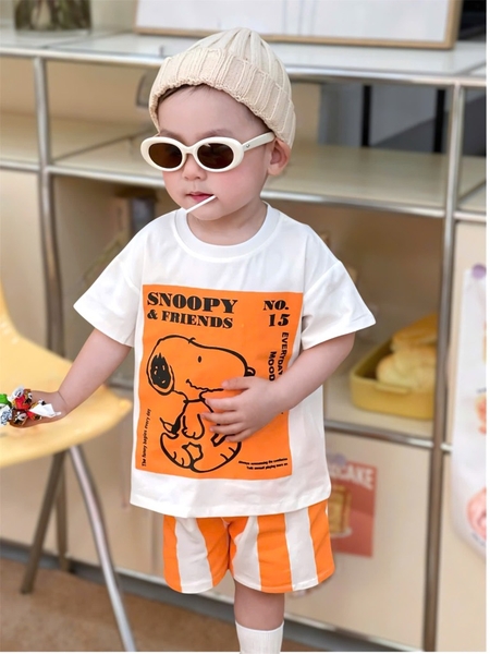 SET SNOOPY CAM BÉ TRAI( xả 49k)