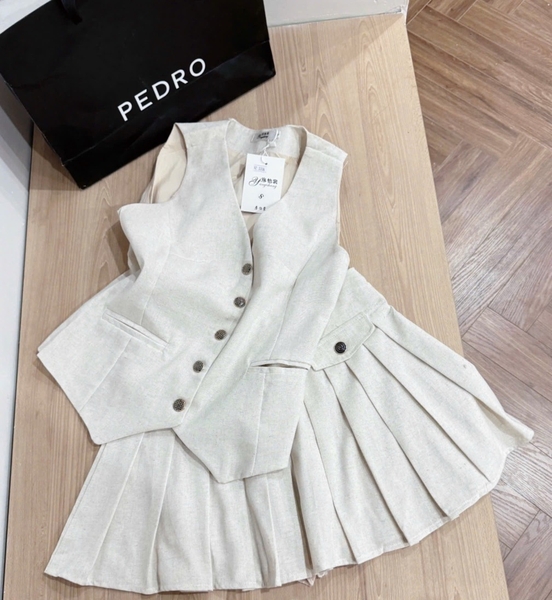 SÉT VÁY SÁT NÁCH LINEN NỮ SẴN