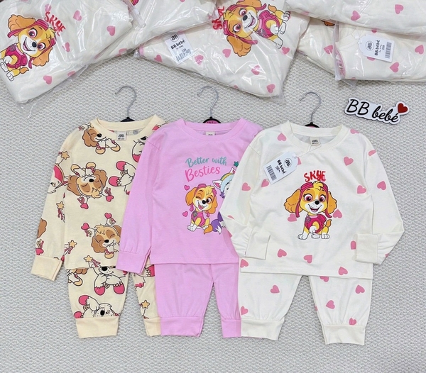 SET 3 BỘ THU ĐÔNG BÉ GÁI IN HÌNH CHÚ CHÓ