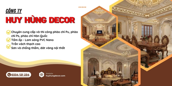 Phào chỉ pu ps