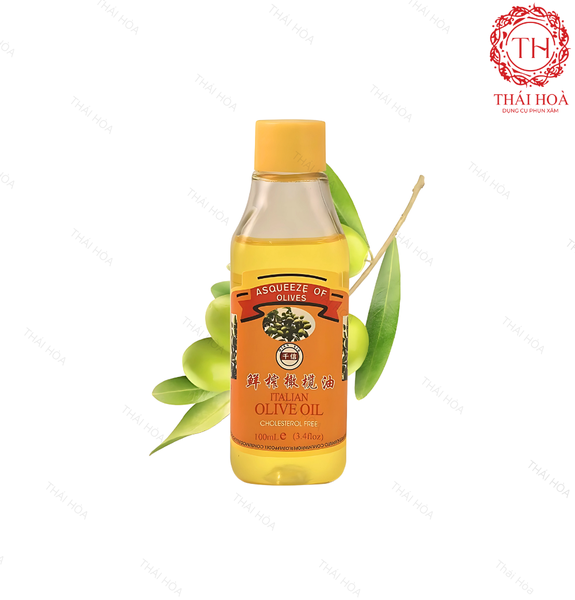 DẦU OLIVE OIL LAU DA GIẢ – DẦU LAU MỰC TẬP PHUN XĂM KHÔNG BONG, KHÔNG LOANG