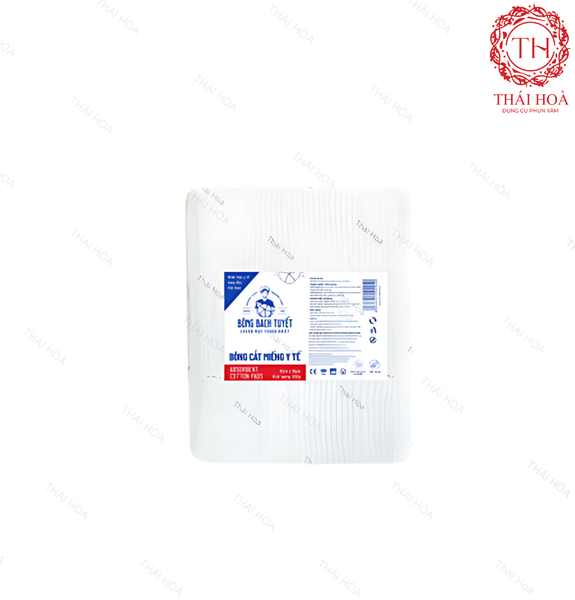 Bông gòn Bạch Tuyết Cắt Sẵn Dùng Trong Spa Phun Xăm Thẩm Mỹ