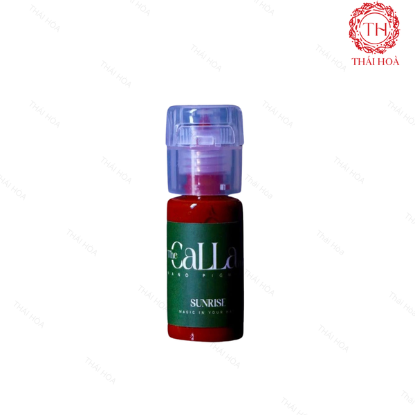 Mực Phun Xăm Cao Cấp Calla Ink - Đỏ Cam Đất - Lên Màu Đẹp, An Toàn Tuyệt Đối