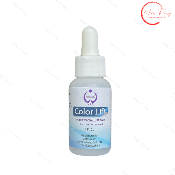 Dung Dịch Hút Màu Mực Cũ Color Lift Biotouch - Giải Pháp Xóa Sửa Phun Xăm Hiệu Quả