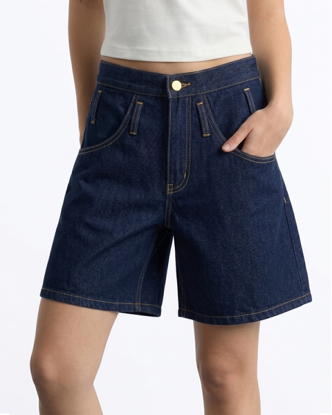 Quần Short Belt Loop Denim