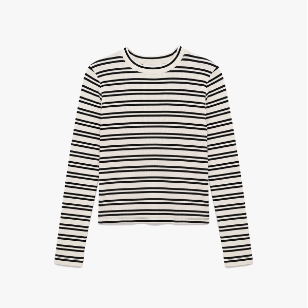 Áo thun tay dài Adore Stripe Longtee