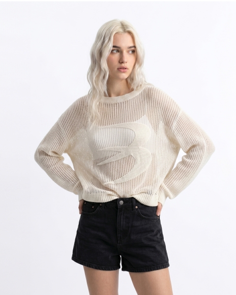 Áo Lưới Knit Waffle