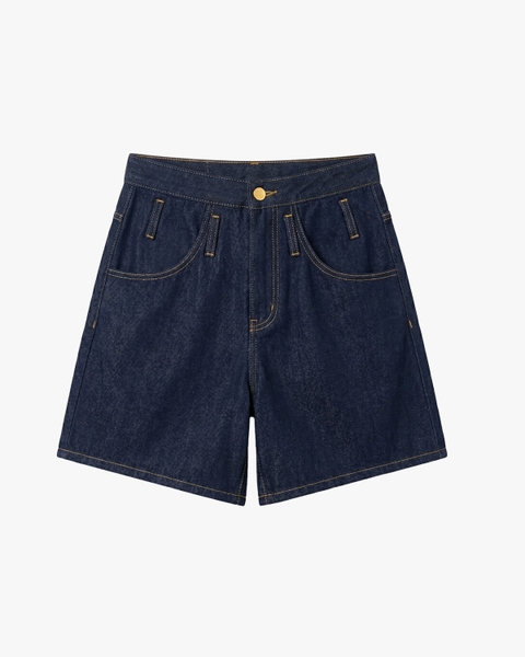 Quần Short Belt Loop Denim
