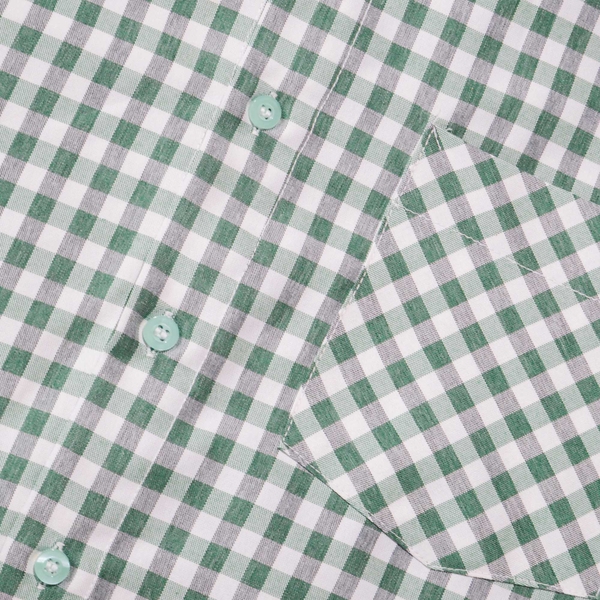 Áo sơ mi caro Boxy oxford tay ngắn