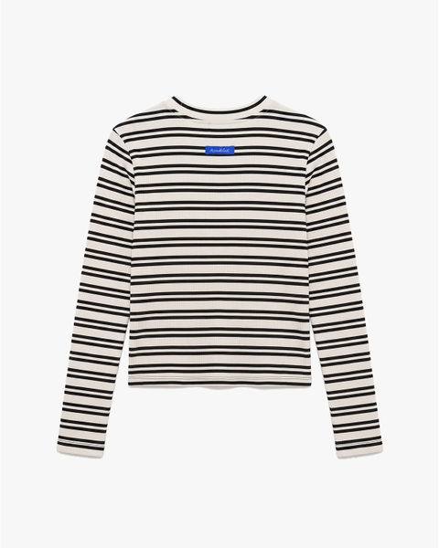 Áo thun tay dài Adore Stripe Longtee