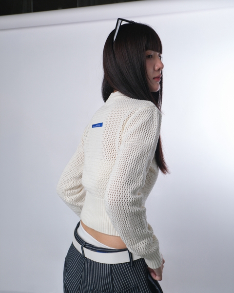 Áo len khóa kéo Aether Zip Knit
