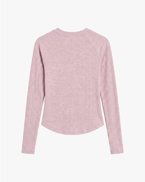 Áo Fit Longsleeves Top - Pink