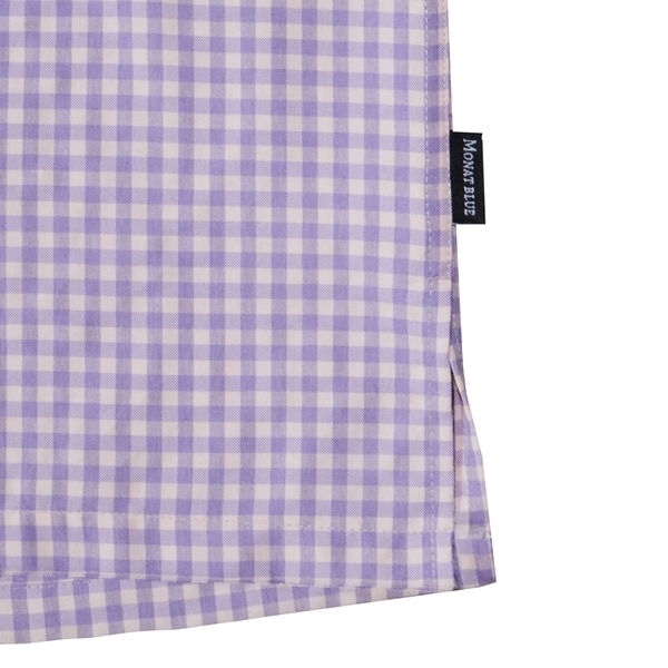 Áo sơ mi caro Boxy oxford tay ngắn