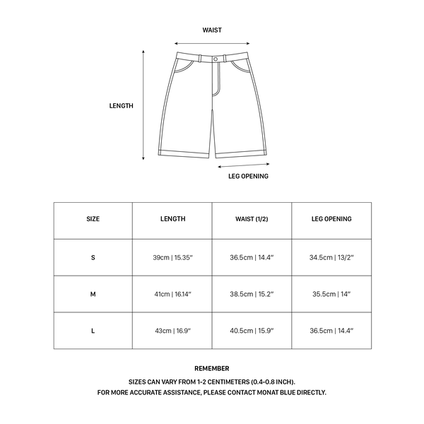 Quần Short Belt Loop Denim