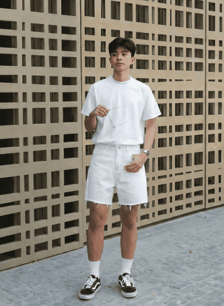 Quần short Monat Blanc Fray