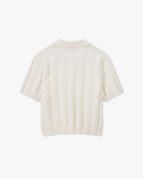 Áo Len Polo Knit Heart