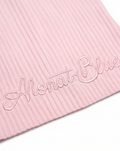 Áo thun Heart-Embroidered Polo Tanktop