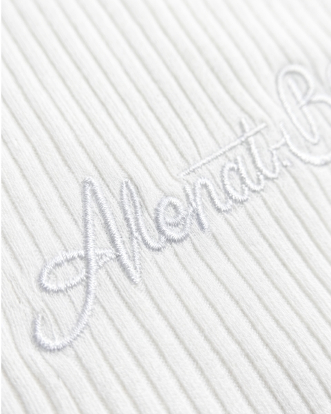 Áo thun Heart-Embroidered Polo Tanktop