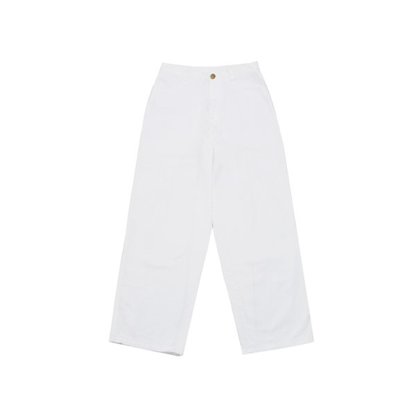 Quần Jean ống suông rộng Printed pocket