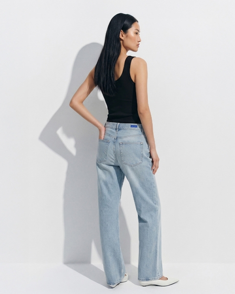 Quần jean Straight Leg