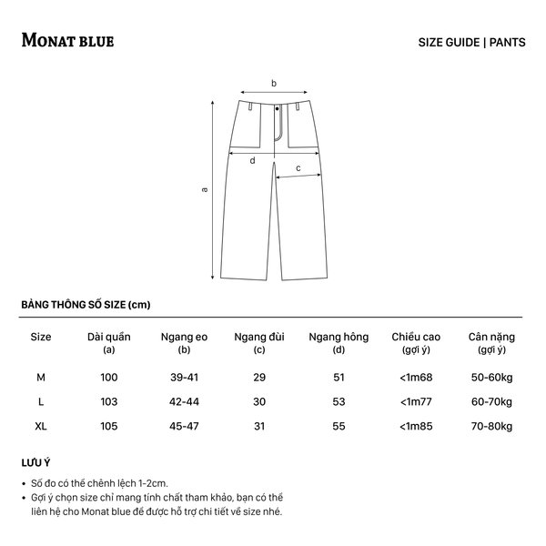 Pants 305 - Quần kaki ống suông