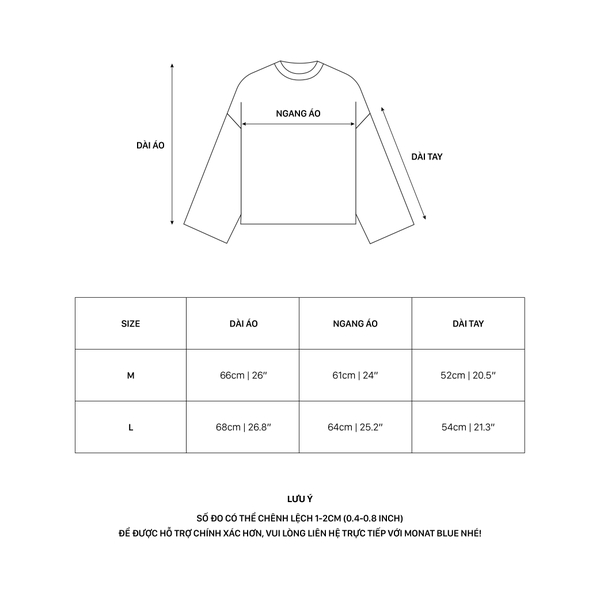 Áo thun tay dài Monat Core