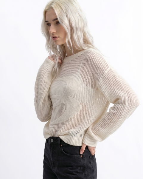 Áo Lưới Knit Waffle
